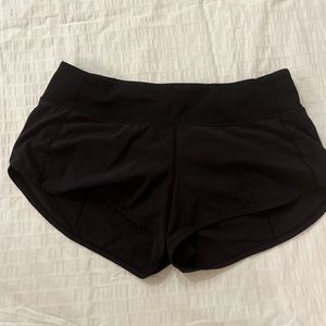 lululemon run speed up shorts